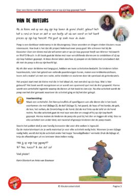 Alternative view of Over een kleine mol